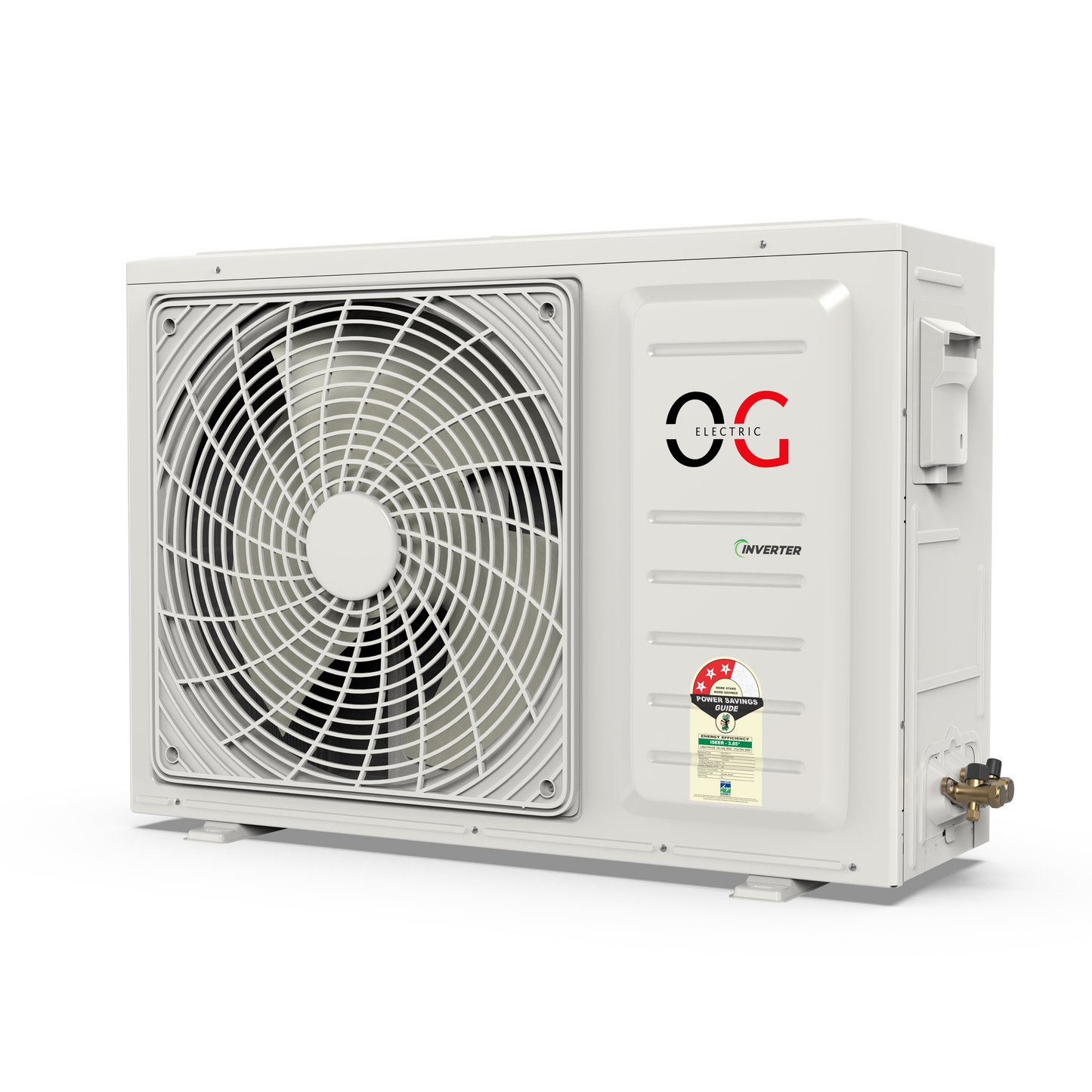 O.G ELECTRIC 1.5 ton 3 Star, Inverter Split AC (Copper, 4-in-1 Adjustable Mode, Anti-dust Filter, ASG183IOG, White)