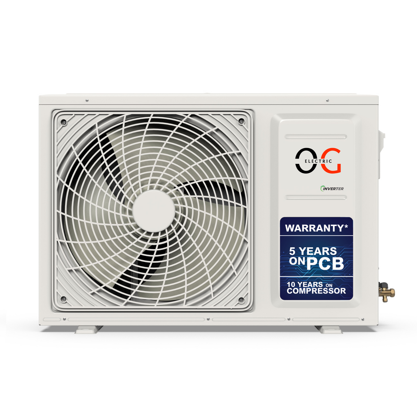 O.G ELECTRIC 1.5 ton 3 Star, Inverter Split AC (Copper, 4-in-1 Adjustable Mode, Anti-dust Filter, ASG183IOG, White)