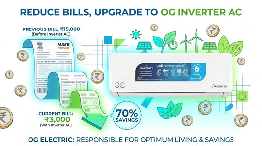 Best 3 Star Inverter AC in India 2026 — OG Electric Split AC Complete Review