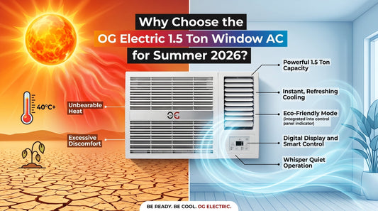 Og electric window ac 1.5 ton