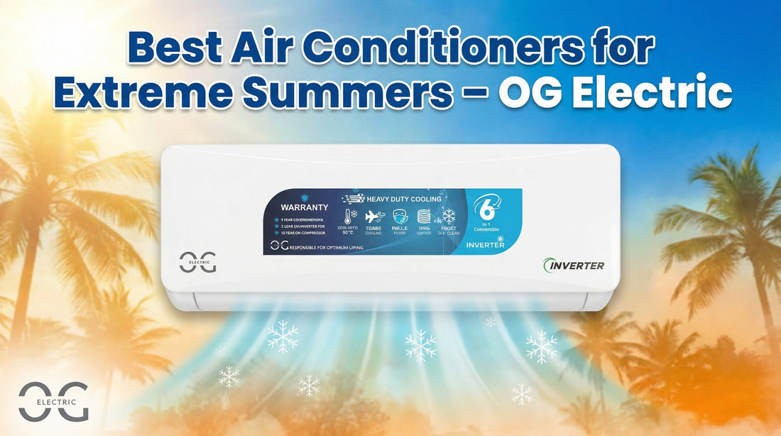 Best Air Conditioners for Extreme Summers – OG Electric