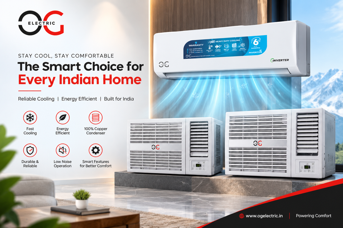 Why OG Electric Air Conditioners Are the Smart Choice for Every Indian Home