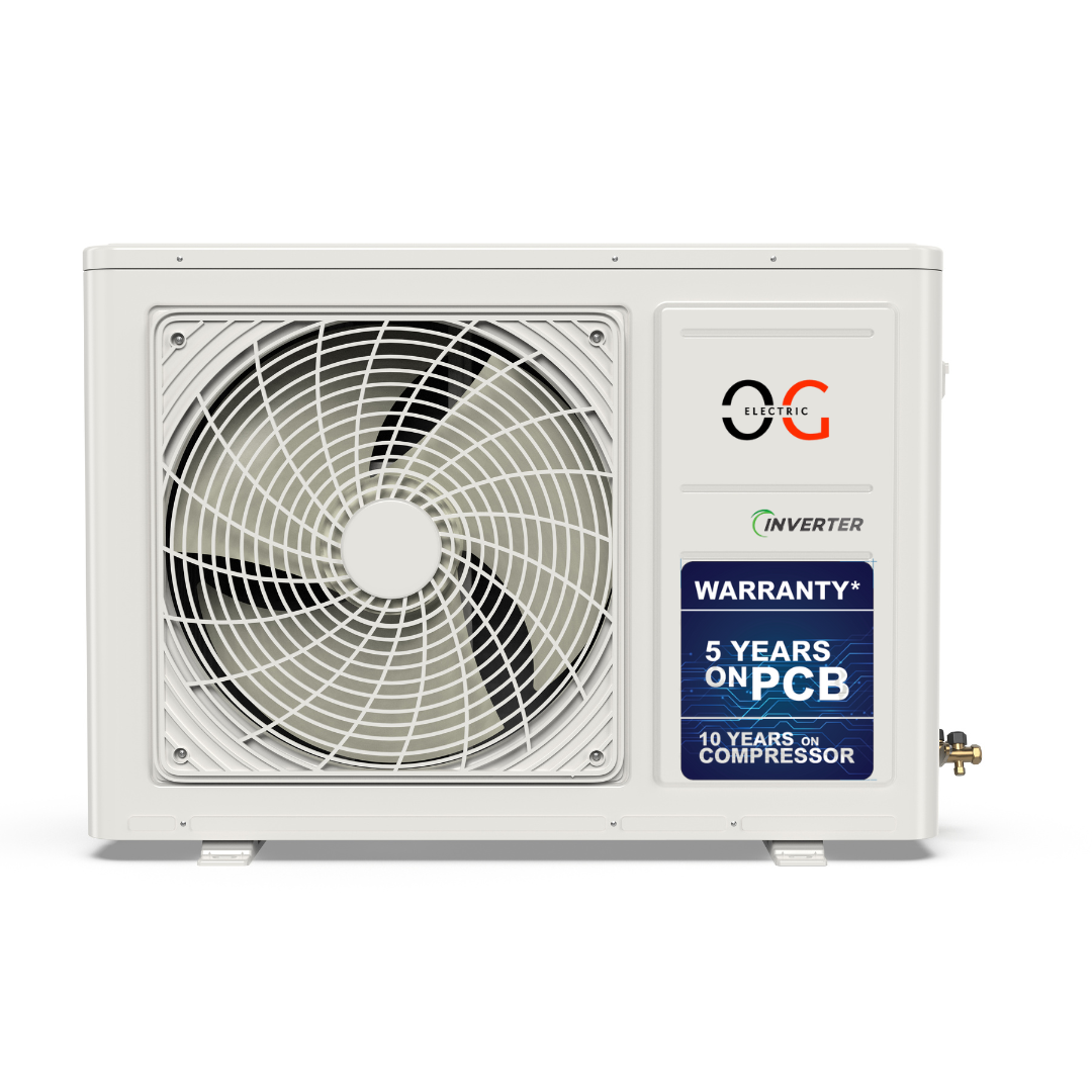 O.G ELECTRIC 2.0 ton 3 Star, Inverter Split AC (Copper, 4-in-1 Adjustable Mode, Anti-dust Filter, ASG243IOG, White)
