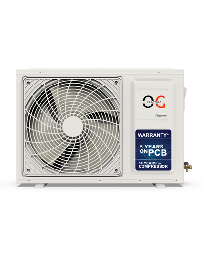 O.G ELECTRIC 1.5 ton 3 Star, Inverter Split AC (Copper, 6-in-1 Adjustable Mode, Anti-dust Filter, ASG183IOG, White)
