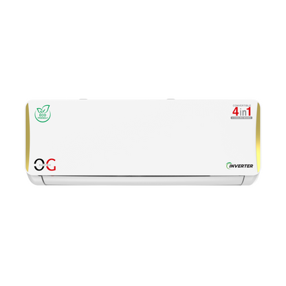 O.G ELECTRIC 1.5 ton 3 Star, Inverter Split AC (Copper, 4-in-1 Adjustable Mode, Anti-dust Filter, ASG183IOG, White)