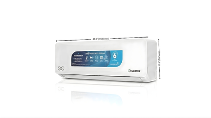 O.G ELECTRIC 2.0 ton 5 Star, Inverter Split AC (Copper, 4-in-1 Adjustable Mode, Anti-dust Filter, ASG245IOG, White)