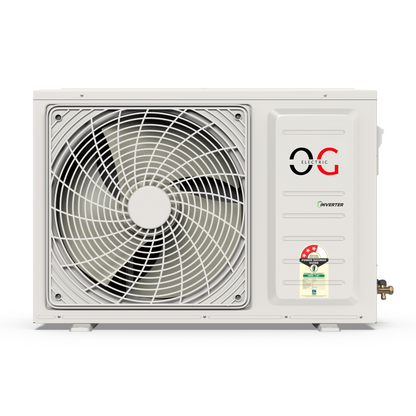 O.G ELECTRIC 1.5 ton 3 Star, Inverter Split AC (Copper, 4-in-1 Adjustable Mode, Anti-dust Filter, ASG183IOG, White)