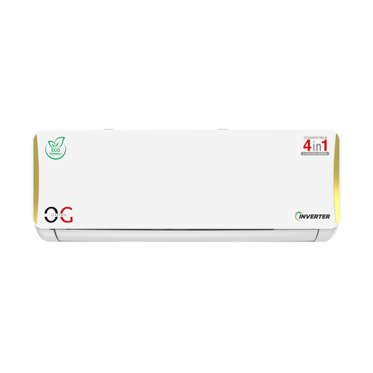 O.G ELECTRIC 1.5 ton 5 Star, Inverter Split AC (Copper, 4-in-1 Adjustable Mode, Anti-dust Filter, ASG185IOG, White)