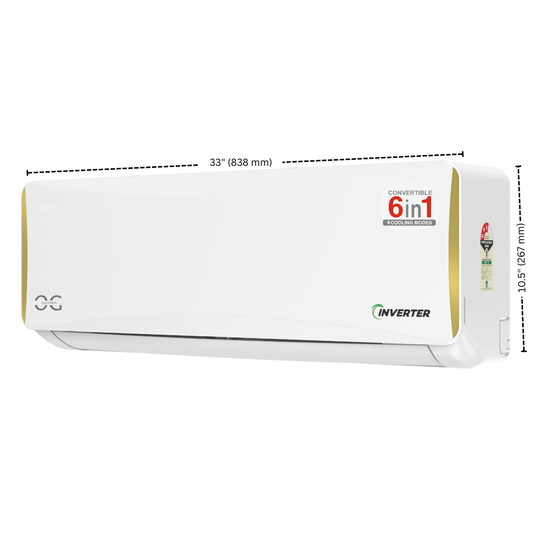 O.G ELECTRIC 1.5 ton 3 Star, Inverter Split AC