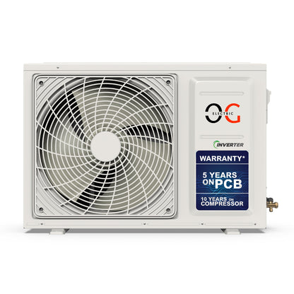 O.G ELECTRIC 2.0 ton 5 Star, Inverter Split AC (Copper, 4-in-1 Adjustable Mode, Anti-dust Filter, ASG245IOG, White)